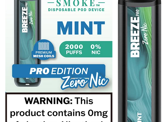 Breeze Pro Mint – Disposable Vape Review